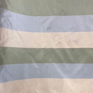 Ohio Silk Fabric - Multicolored Stripe, 54" Width (1 Yard)