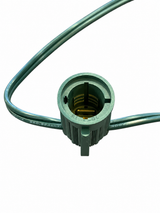C9 Socket Cord - 100' 6" Spacing
