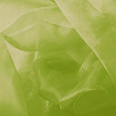 1 yarda de tela de organza transparente con brillo cristal, 60" de ancho, tela brillante 100% poliéster para moda, manualidades y decoraciones