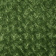 Olive Green Minky Rosebud Fabric,