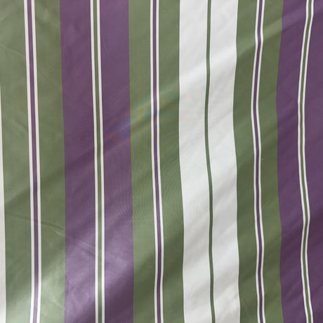 Oneida Silk Fabric - Multi-Colored Stripe, 54" Width (1 Yard)