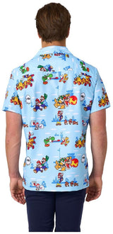 OppoSuits Men's Hawaiian Shirts Super MarioT Adventures