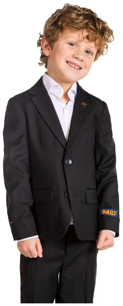 OppoSuits Daily Boys' Suits BOYS Daily Deep Black