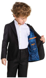 OppoSuits Daily Boys' Suits BOYS Daily Deep Black
