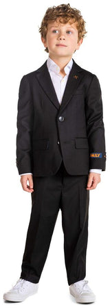 OppoSuits Daily Boys' Suits BOYS Daily Deep Black