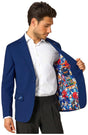 OppoSuits Daily Men's Blazers Daily Sonic Blue