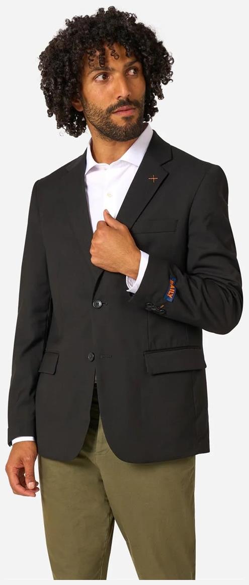 OppoSuits Daily Men's Blazers Daily Deep Black