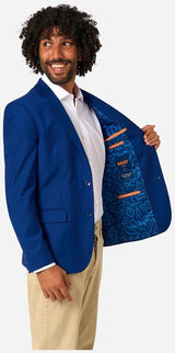 OppoSuits Daily Men's Blazers Daily Dark Blue