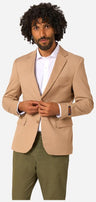 OppoSuits Daily Men's Blazers Daily Dark Sand