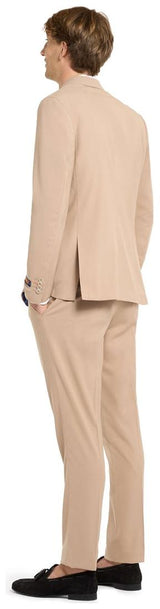 OppoSuits Daily Dark Sand Suit for Business Casual Events Parties and Formal Occasions