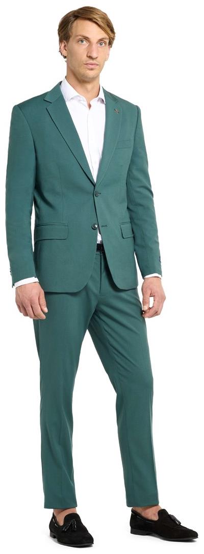OppoSuits Daily Posy Green Suit for Business Casual Events Birthday Celebrations and Formal Gatherings