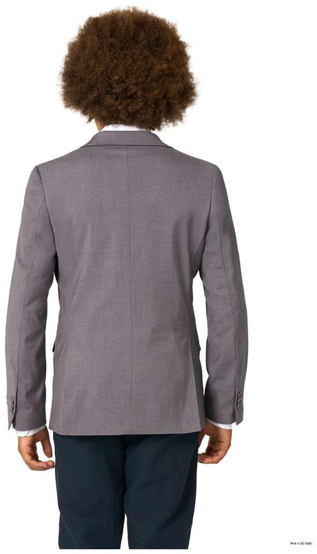 OppoSuits Daily Teen Boys' Blazers TEEN BOYS Daily Batman Grey