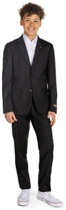 OppoSuits Daily Teen Boys' Suits TEEN BOYS Daily Deep Black