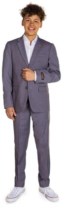 OppoSuits Daily Teen Boys' Suits TEEN BOYS Daily Dark Grey