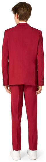 OppoSuits Daily Teen Boys' Suits TEEN BOYS Daily Bright Burgundy