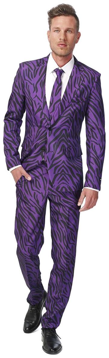 Eye-Catching Suitmeister Pimp Tiger Suit for Parties Halloween and Costume Events
