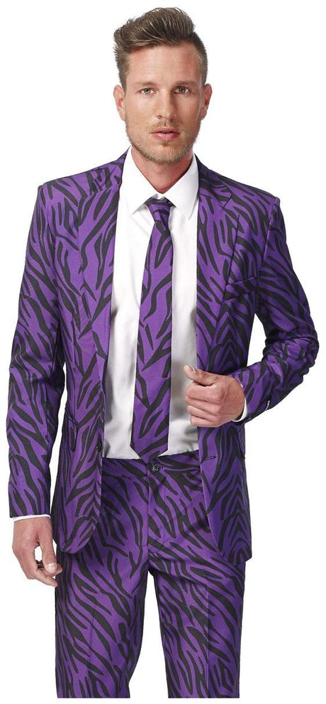 Suitmeister Men's Suits Pimp Tiger