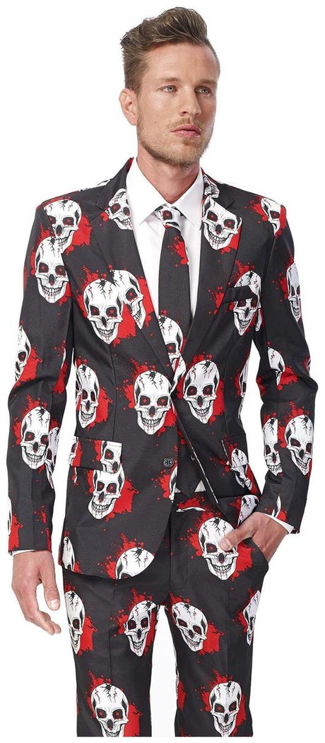 Suitmeister Men's Suits Skulls Blood