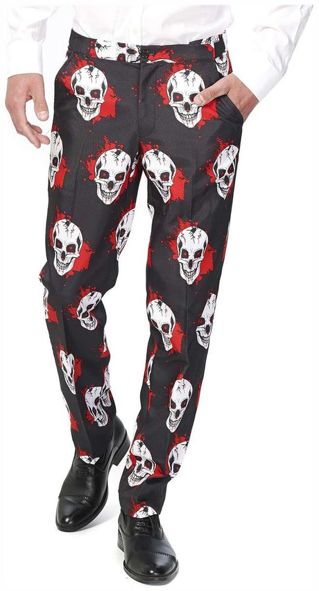 Suitmeister Men's Suits Skulls Blood