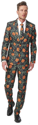 Suitmeister Men's Suits Pumpkin Leaves