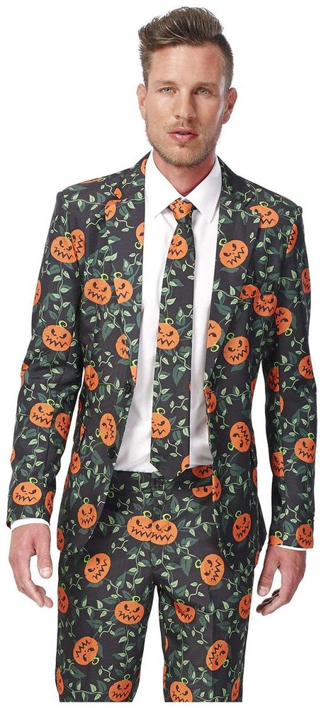 Suitmeister Men's Suits Pumpkin Leaves