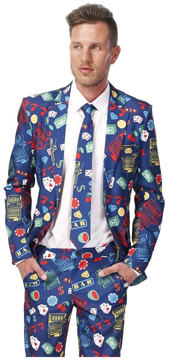 Suitmeister Casino Slot Machine Suit for Las Vegas Events and Costume Parties