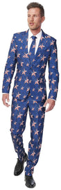 Suitmeister Men's Suits USA Stars and Stripes