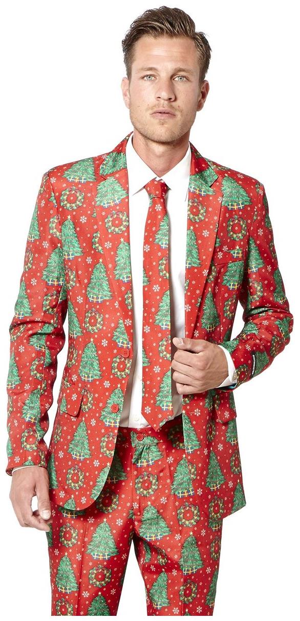 Suitmeister Men's Suits Christmas Trees