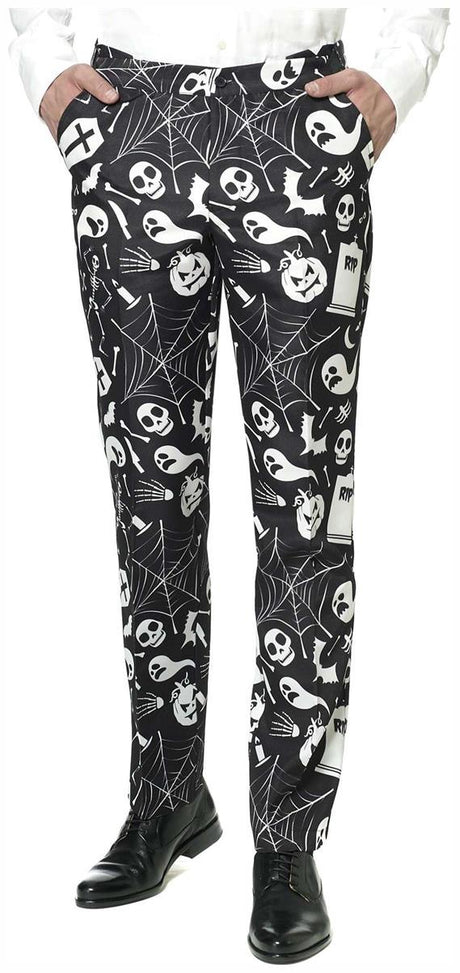 Suitmeister Men's Suits Halloween Black Icons