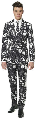 Suitmeister Men's Suits Halloween Black Icons