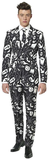 Suitmeister Men's Suits Halloween Black Icons
