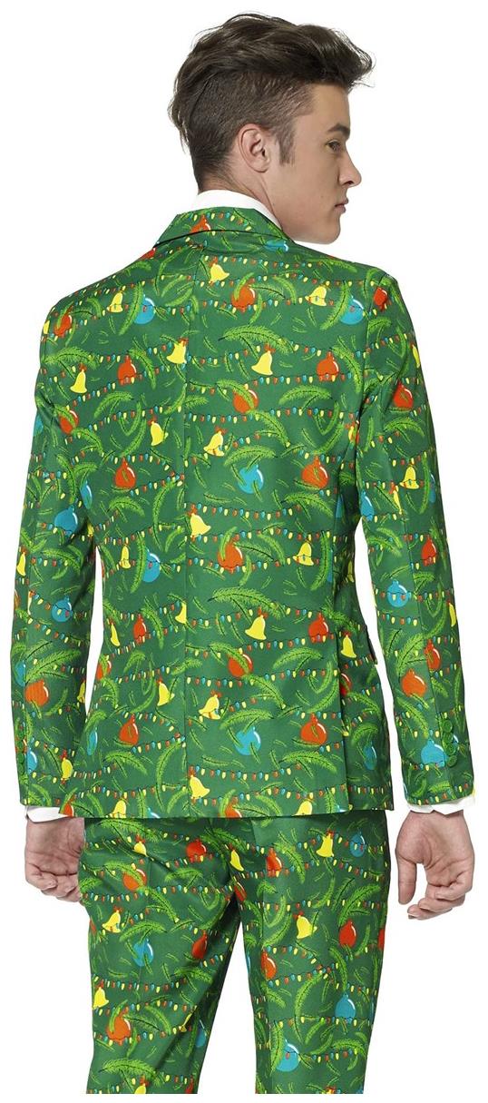 Suitmeister Men's Suits Christmas Green Tree