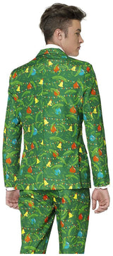 Suitmeister Men's Suits Christmas Green Tree
