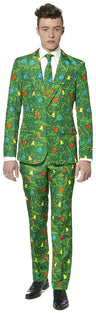 Suitmeister Men's Suits Christmas Green Tree