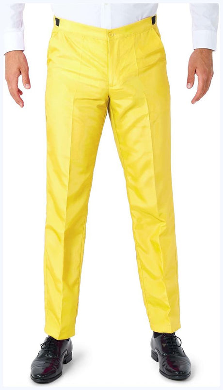 Suitmeister Men's Suits Solid Yellow