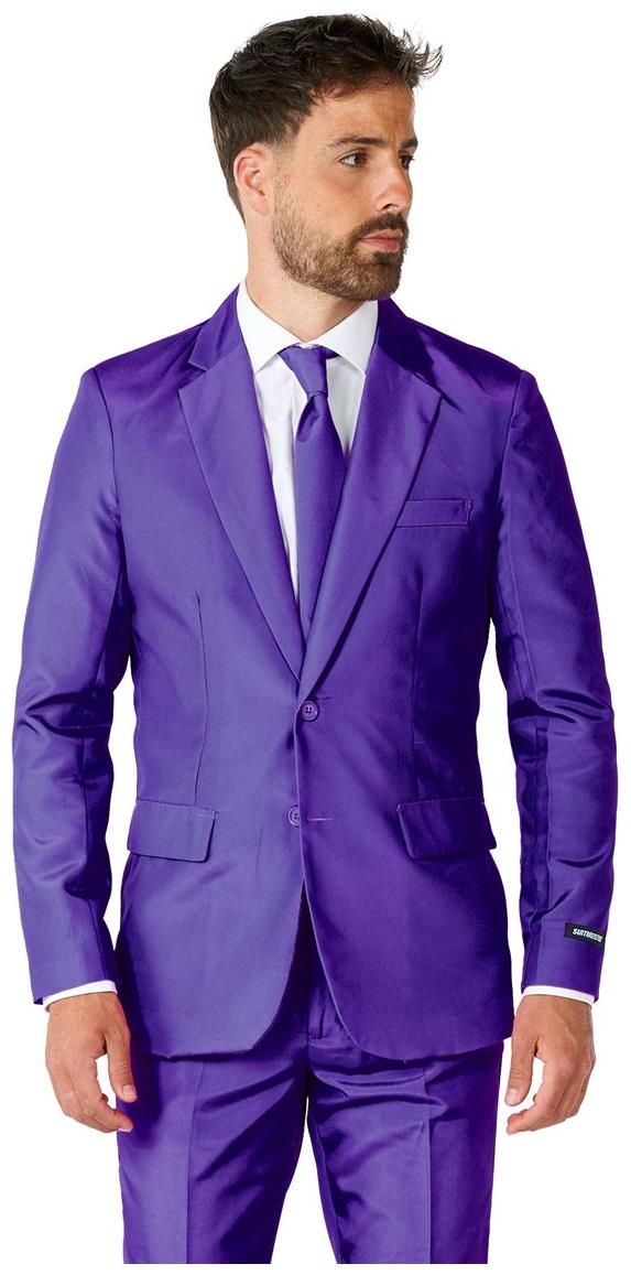 Suitmeister Men's Suits Solid Purple