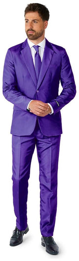 Suitmeister Men's Suits Solid Purple