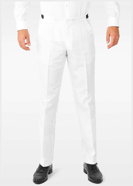Suitmeister Men's Suits Solid White