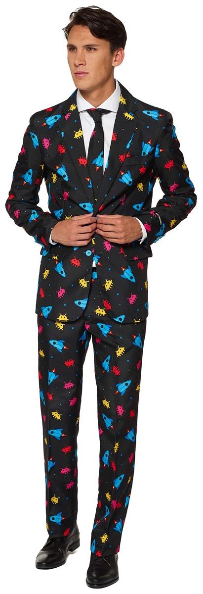 Stylish Videogame Suit for Retro Gaming Events Parties and Unique Costumes