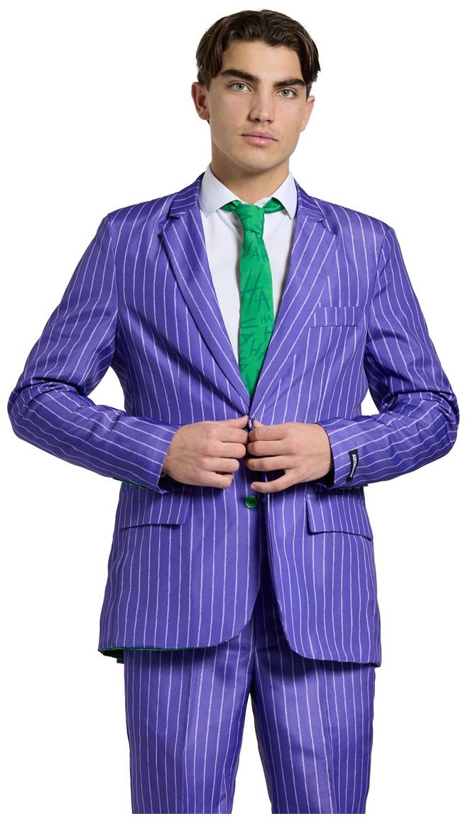 Suitmeister Joker Costume for Halloween Parties Themed Events and Comic Con