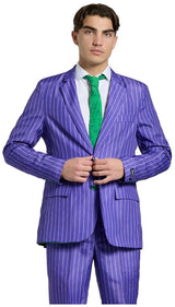 Suitmeister Joker Costume for Halloween Parties Themed Events and Comic Con