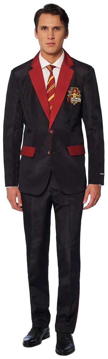 Suitmeister Harry Potter Gryffindor Suit for Wizard Halloween Parties and Magical Themed Events