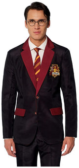 Suitmeister Harry Potter Gryffindor Suit for Wizard Halloween Parties and Magical Themed Events