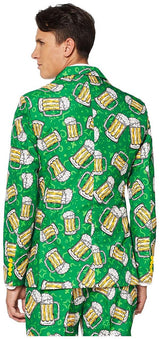 Stylish Suitmeister Beer Suit for Oktoberfest St Patrick's Day and Festive Birthday Celebrations