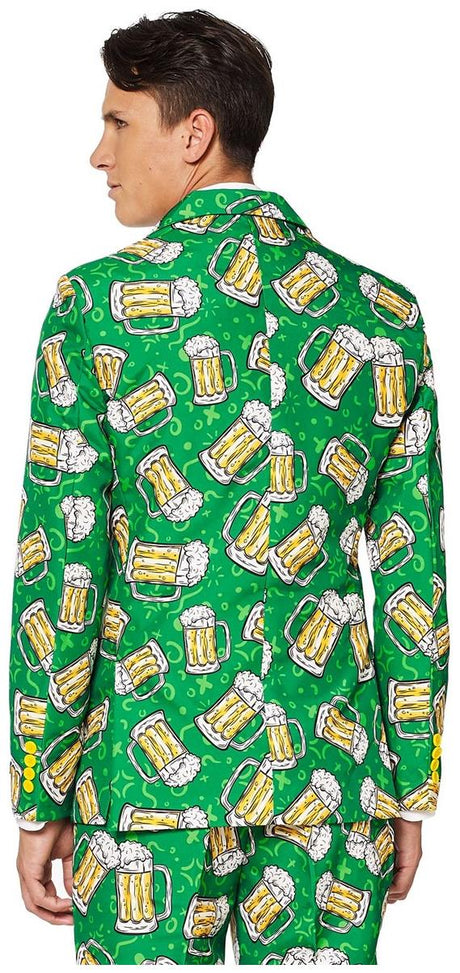 Stylish Suitmeister Beer Suit for Oktoberfest St Patrick's Day and Festive Birthday Celebrations