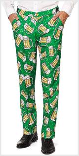 Stylish Suitmeister Beer Suit for Oktoberfest St Patrick's Day and Festive Birthday Celebrations