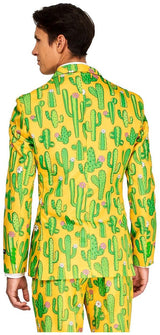 Colorful Sunny Yellow Cactus Suit for Festive Parties Events and Celebrations