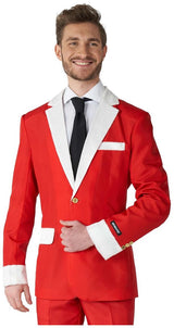 Suitmeister Men's Suits Santa Faux Fur