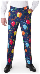 Suitmeister Men's Suits Confetti Balloons Navy
