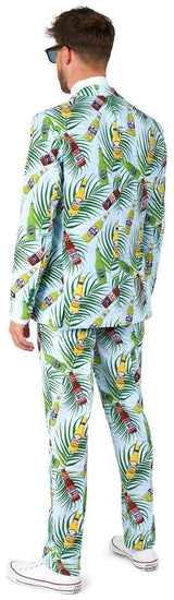 Stylish Suitmeister Tropical Beers Suit for Hawaiian Theme Parties Beach Days and Festivals